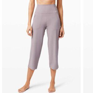 Lululemon Align Wide Leg Crop Violet Verbena 10